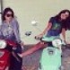 Ashley en tournage
